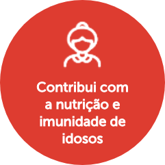 Contrubui com a nutrição e Imunidade de Idosos