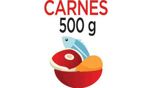 Carnes 500g