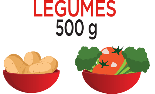 Legumes 500g